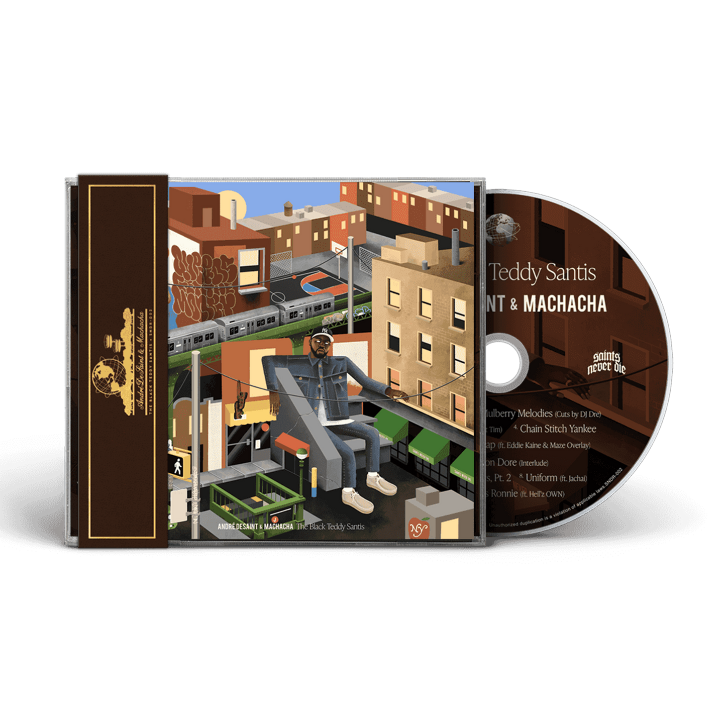 "The Black Teddy Santis" (CD)